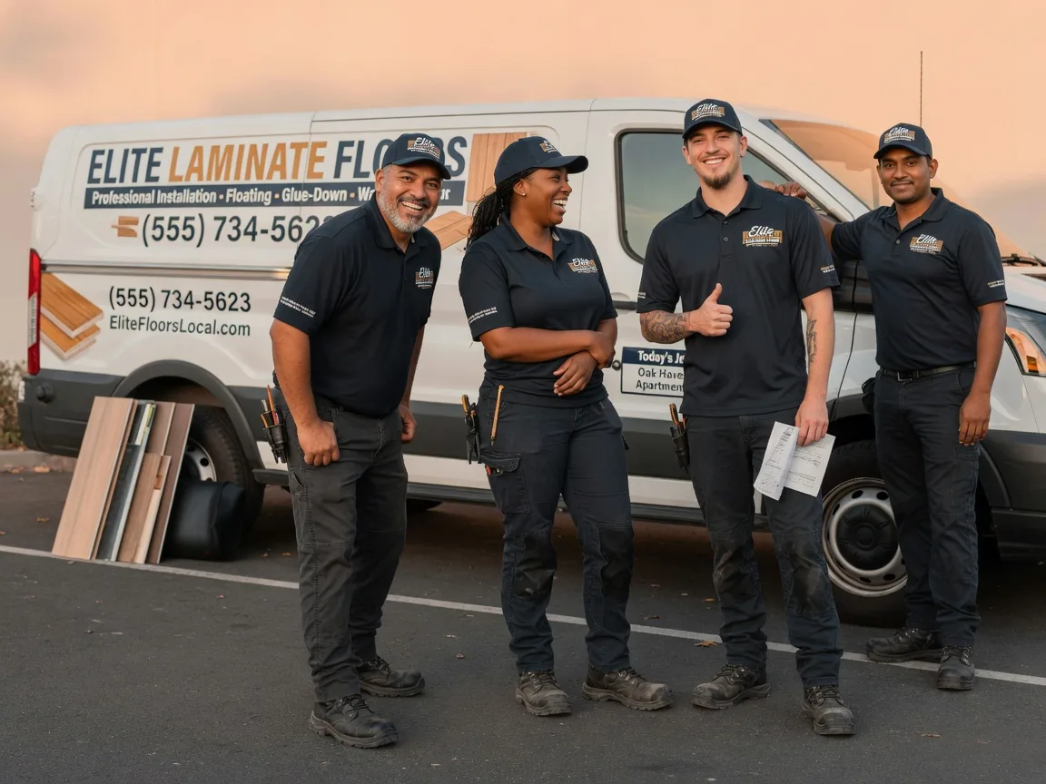 Laminate flooring installation company in Clayton, WI